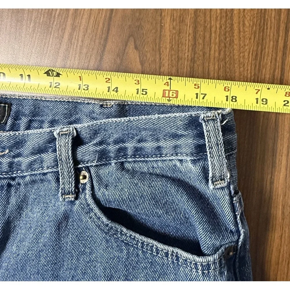 Real Ranch‎ wORKWEAR Jeans Mens 38x30 Blue Denim Straight Leg 100% Cotton